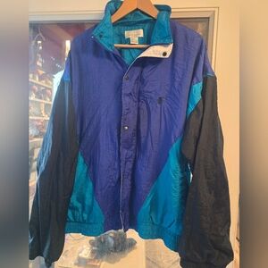 Vintage Bill Blass Color Block  Jacket Men's Size L